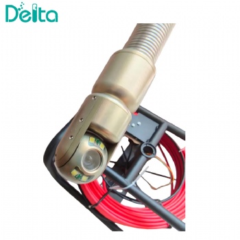 HYJJ-40 40mm Spherical Pipeline Endoscope, 100m Pan Tilt Sewer Drain Pipe Inspection Camera