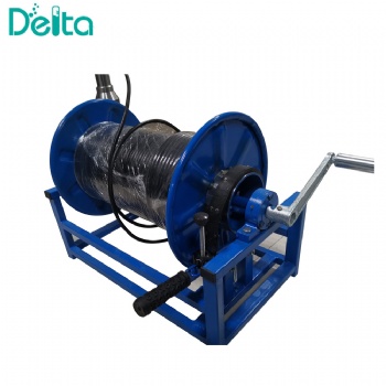 HYJJ Low Price 100m Manual Winch Water Well Borehole Inspection Camera