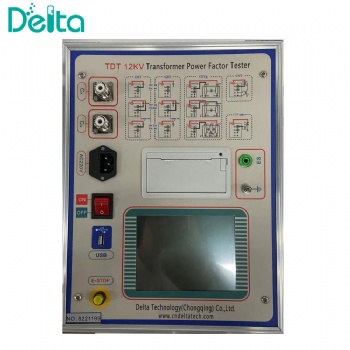 Delta 10kV 12kV Tan Delta / Power Factor Tester TDT